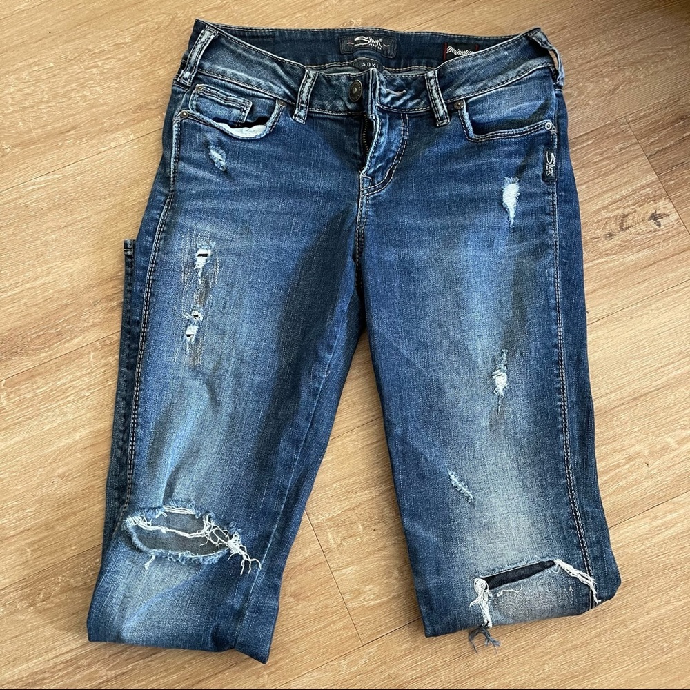 Silver Suki mid skinny jeans